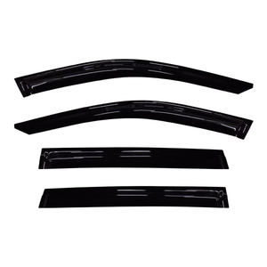 Toyota RAV4 2026-ON Pare-vent transparent noir en acrylique GCS 4 pièces pour vitres de voiture, protection et décoration, avec ruban adhésif 3M - Product Image 1