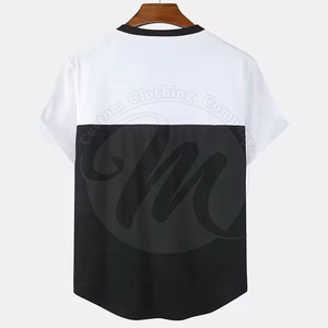 Camiseta de algodón 100% de alta calidad a precio de mayorista, corte ajustado, personalizada, informal para hombre, la más vendida - Product Image 2