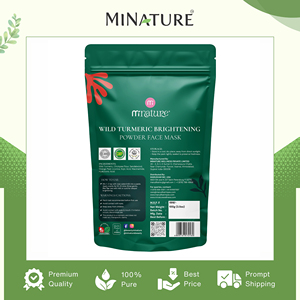 Mascarilla Facial Aclarante de Cúrcuma Silvestre 100% Natural de Origen India para Compra al por Mayor del Proveedor Mejor Calificado al Precio Más Bajo - Product Image 3