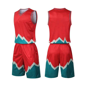 Vente en gros de maillots de basket-ball personnalisés avec impression par sublimation complète, maillots et shorts d'équipe, uniformes de basket-ball - Product Image 1
