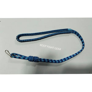 Cordón táctico de hombro de seda y algodón de primera calidad, color azul, cordón cruzado hecho a medida con material personalizable - Product Image 6