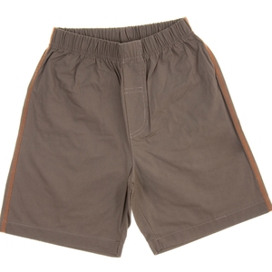 100% Polyester hommes décontracté Shorts toile tissu taille élastique fermeture plaine teint direct en vrac approvisionnement indien fabricant - Product Image 3