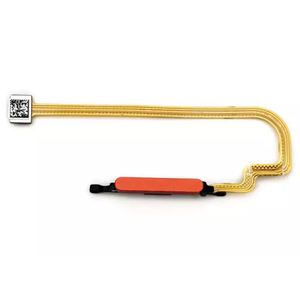 Cable flexible naranja con sensor de huellas dactilares de diseño de barra para Xiaomi Poco M3 Redmi 9T, pieza de repuesto - Product Image 1
