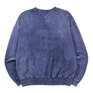 Nouvelle Arrivée 2026 – Sweat-shirt délavé à l'acide en tissu doux, coupe confortable - Product Image 2
