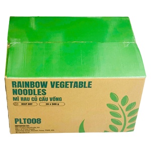 OEM Recycled Materials Glossy 5-Layer Folder Box Rectangle Corrugated Paper <b>Packaging</b> Premium Young Coconut Air Sea Express - Product Image 1