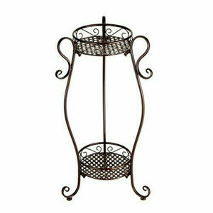 Soporte de metal negro de alta calidad para plantas, de 3 niveles, plegable, para interiores y exteriores, para exhibir macetas y plantas en esquinas, para decoración del hogar y jardín. - Product Image 3