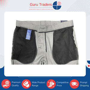 Pantalones Formales Clásicos de Corte Ajustado para Hombre, Tejidos con Material de Poliéster y Viscosa de Origen Indio, Muy Solicitados para Compradores al por Mayor - Product Image 4