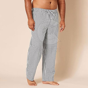 Conjunto de Pijama de Algodón para Hombre, Ropa de Dormir Transpirable y Cómoda para el Hogar, Corte Holgado, Ropa de Dormir Suave para Verano e Invierno - Product Image 4