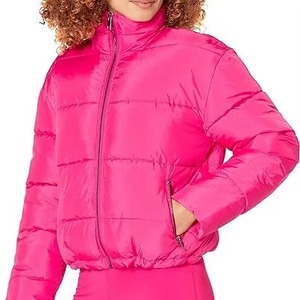 Chaqueta Corta Acolchada para Mujer, de Alta Calidad, Personalizada, Gruesa, de Poliéster, con Calefacción, Cortavientos de Invierno - Product Image 4