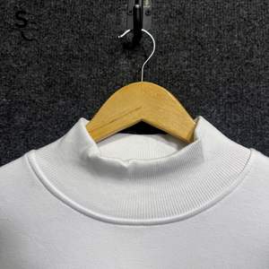 Sweat-shirt d'hiver personnalisable à col montant, en molleton de coton de haute qualité, unisexe, style streetwear, disponible à prix raisonnable - Product Image 5