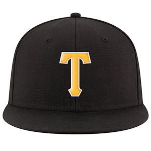 Casquette Snapback Unisexe Personnalisée en Satin Brodé 3D Noir, Or et Blanc, Réglable, pour Extérieur et Plage - Product Image 2