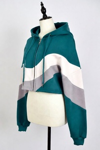 Outdoor Use Best Selling Women Crop Top Hoodies Fashion Clothing Durable Women Crop Top Hoodies - Product Image 5