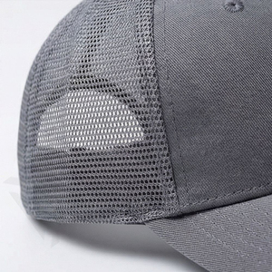 Casquette de baseball unisexe personnalisée OEM, en coton, avec fermeture snapback, en gros, pour hommes, sport, maille personnalisée, qualité supérieure, design respirant - Product Image 5