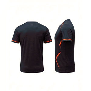 เสื้อยืดโอเวอร์ไซส์ผ้าคอตตอนถักคุณภาพสูงสำหรับผู้ชาย 220gsm ป้องกันการเป็นขุย เหมาะสำหรับออกกำลังกาย วิ่ง เล่นกีฬา ไซส์ใหญ่ เสื้อเปล่า สามารถสั่งทำได้ - Product Image 2