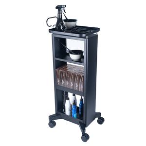 Carrito de Almacenamiento de Belleza Moderno de Acero Inoxidable de 4 Niveles, Carrito de Peluquería con 4 Ruedas - Product Image 1