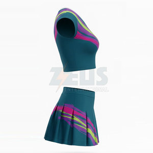 Vente directe d'usine, uniforme de cheerleading sans manches, nouveau style, vêtements de sport, uniforme de cheerleading - Product Image 2