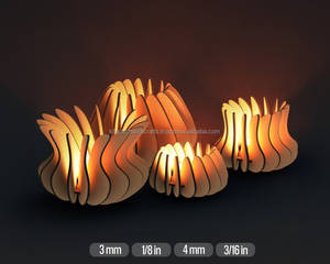 Support de lampe en T en mosaïque de verre fait à la main pour la célébration du festival, la décoration d'hôtel et l'éclairage de table élégant - Product Image 4