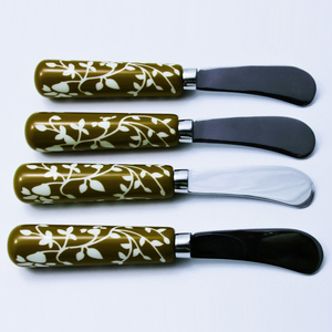 Trending Design Stainless Steel Resin Handle Kitchen <b>Knives</b> Stainless Steel Cheese <b>Knife</b> Butter <b>Knife</b> at very reasonable Price - Product Image 5