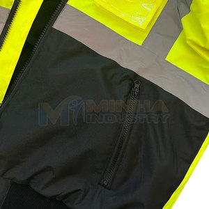 Veste de sécurité de haute qualité au design innovant, prix de gros, respirante et haute visibilité - Product Image 5