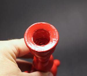 Portavelas de Madera Natural Hecho a Mano con Borde de Cuentas, Estilo Rústico, Decoración para el Hogar, Bodas - Product Image 3