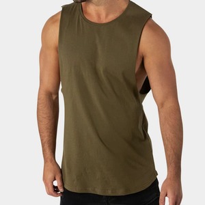 Camiseta sin mangas ligera para hombre, el mejor material, la más vendida, de moda, disponible a precio de mayoreo, camiseta sin mangas para hombre con diseño personalizado - Product Image 3