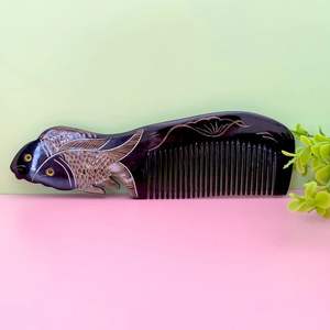 กรอบรูปทรงสี่เหลี่ยมทำมือจากกระดูกควาย ทนทาน สำหรับการเจริญเติบโตของเส้นผม ป้องกันรังแค ผลิตจากกระดูกควาย HF - Product Image 6