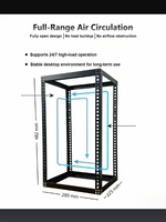 PDU de rack 19 pouces de haute qualité avec cadre de montage en aluminium personnalisé, unité d'alimentation antirouille pour armoire de serveur de centre de données