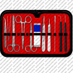 Ensemble d'instruments chirurgicaux de haute qualité en acier inoxydable, kit d'instruments chirurgicaux à alimentation manuelle - Product Image 1