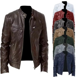 2026 Autumn_<b>Winter</b> New Casual Large Size European American <b>Leather</b> <b>Jacket</b> For Men Plus Size <b>Leather</b> Clothing From China - Product Image 5