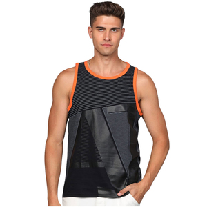 Débardeurs pour hommes, design personnalisé, sublimation, sans couture, séchage rapide, fitness, sport, course à pied, débardeurs pour hommes en vente à bas prix - Product Image 2
