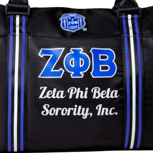 Zeta Phi Beta Duffel Bag Greek Sorority Travel Gym Bag ZPB Sports Bag Premium Quality Multi Purpose Carry - Product Image 5