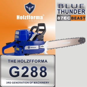 Motosega a Benzina FarmerTec 87cc Blue Thunder G288, Testa Motrice di Alta Qualità Farmertec, Tutti i Componenti (Senza Barra Guida e Catena) - Product Image 2