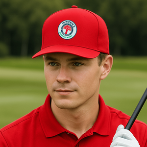 Casquettes et casquettes personnalisées 5 panneaux en polyester PVC silicone avec logo Casquette de baseball découpée au laser avec trou Chapeaux de golf imperméables pour hommes et femmes - Product Image 5