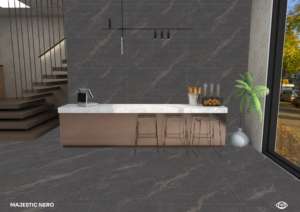 Dalle en porcelaine à surface mate haute performance 600x1200mm 60x120cm 24x48 pouces, grand carrelage décoratif pour usage résidentiel - Product Image 2