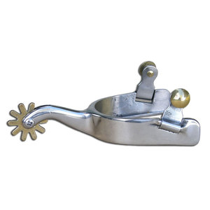 เดือยขี่ม้าสไตล์ตะวันตกแบบโบราณ ดีไซน์ข้อต่ออย่างประณีต อุปกรณ์ขี่ม้าระดับพรีเมียม ทนทาน คลาสสิก อุปกรณ์ม้าคาวบอย - Product Image 4