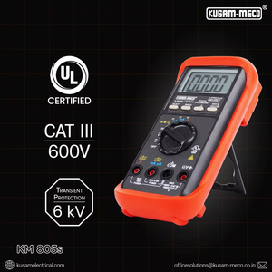Multímetro Digital de Alta Precisión KM 805s con 4000 Lecturas: Autoajuste de Rango para Pruebas Eléctricas Todo en Uno - Product Image 4