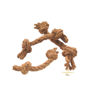 Eco Friendly Natural Coconut Fiber Dental Cleaning Safe Durable Pet Toy Made In Vietnam Vietchoice Coir Fiber <b>Rope</b> Chew Toy - Product Image 6