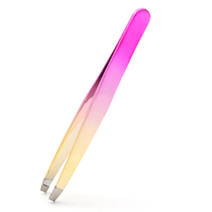 Pinzas profesionales para cejas para vello encarnado, herramienta de punta precisa con agarre de diamante. - Product Image 2