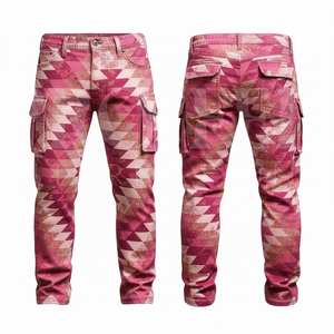 Hot Selling Camouflage <b>Cargo</b> Pants <b>Men</b> Casual Cotton New Style Premium Multi Pocket Outdoor Work Trousers Durable Utility Pants - Product Image 3