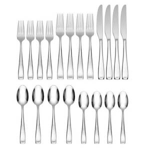 Ensemble de couverts élégants et robustes en acier inoxydable pour table à manger, cuisine, restaurant, hôtel, restauration - Product Image 4