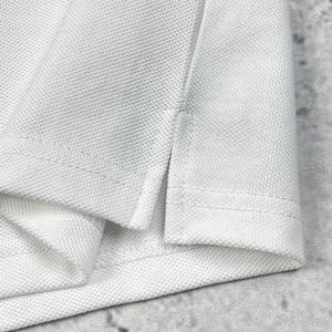 <b>Small</b> Embroidery <b>Chest</b> Logo Polo Shirt for Men Streetwear Wholesale Casual Wear Short Sleeves Down Collar Men's Polo Shirts - Product Image 3