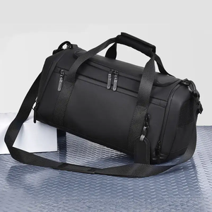 High End Sports Weekend Bag Large Capacity Matte Black Duffel with Reinforced Webbing and Smooth Dual Sealed Zippers - Product Image 2