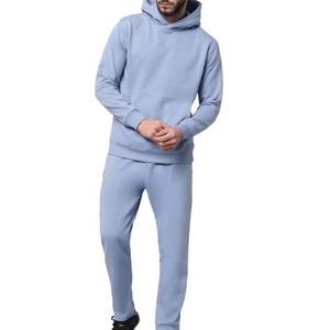 Conjunto Deportivo de Dos Tonos con Capucha para Hombre – Sudadera con Capucha y Pantalones Deportivos de Primera Calidad, Ropa Deportiva Informal para Gimnasio - Product Image 1