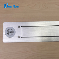 Prise de table électrique industrielle en alliage d'aluminium, 3 prises, 2 ports USB, charge sans fil, rotation à 180 degrés, CE