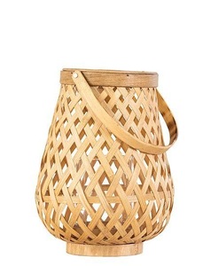 Farol Redondo de Ratán para Decoración del Hogar con Asas para Velas, Diseño Ecológico de Bambú, Hecho en Vietnam - Product Image 6
