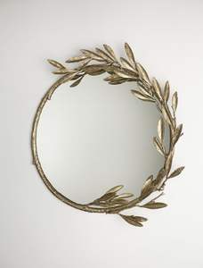 กรอบกระจกติดผนังเหล็กตกแต่งสไตล์โมเดิร์นรักษ์โลก ดีไซน์หรูหราสำหรับตกแต่งภายในห้องนั่งเล่นและห้องนอน - Product Image 4