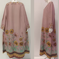 Pijamas de Rayón para Mujer, Dos Piezas, con Cordón, Suaves, Camisones de Manga Larga con Pantalones Largos, para Uso Diario, Estilo Veraniego