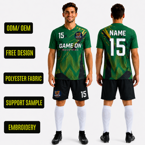 Maillots de football en gros à séchage rapide, maillots de football rétro, maillots originaux respirants pour hommes - Product Image 1
