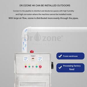 Generador de Ozono Industrial con Soplador Incorporado, Alta Concentración, Dr.Ozone HK30, Control PLC - Product Image 5