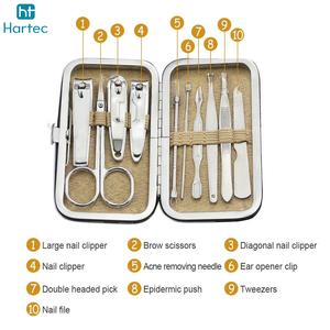 Kit de coupe-ongles au design minimaliste, ensemble professionnel de manucure et pédicure en acier inoxydable, outils de soin de qualité supérieure - Product Image 4